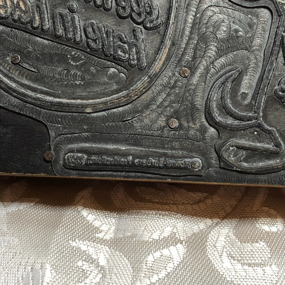 Antique Wood Print Block Huckleberry Hound Wait’ll You See What We Have In Here - Picture 3 of 7